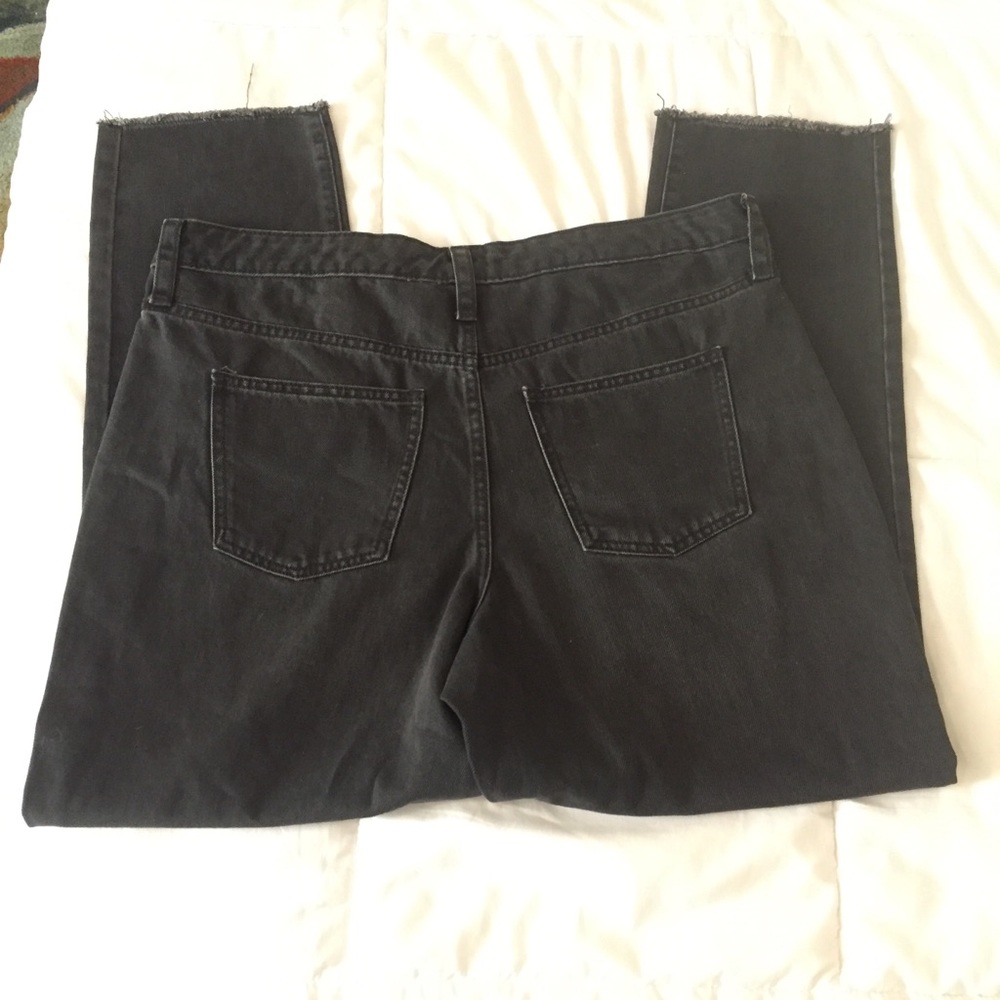 Universal Thread High Rise Straight Black Jeans - Picture 2 of 4